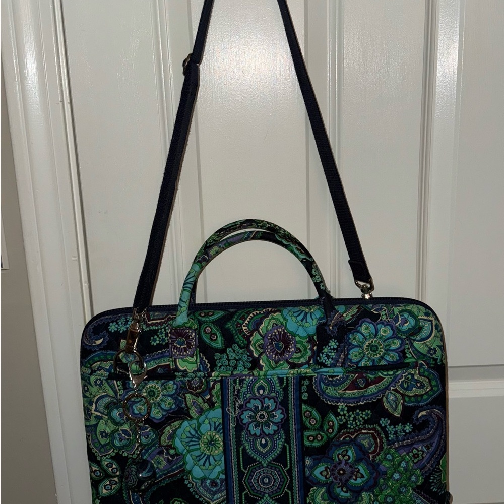 Vera Bradley paisley Patterned Laptop Bag